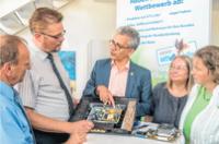 Besuch von Tarek Al-Wazir bei HTV